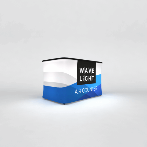 WaveLight® Air Backlit Inflatable Counter - Rectangular Mini - 560mm H