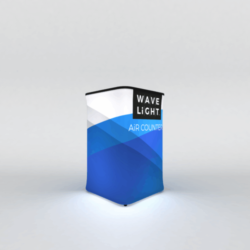 WaveLight® Air Backlit Inflatable Counter - Square Medium