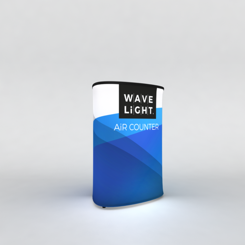 Triangular Wavelight Counters - Medium - 650mm x 630mm x 970mm