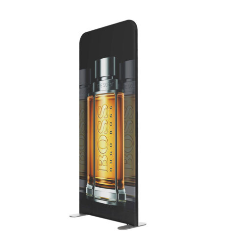 Soft Touch Straight Fabric Display - 850mm - Double-Sided Print