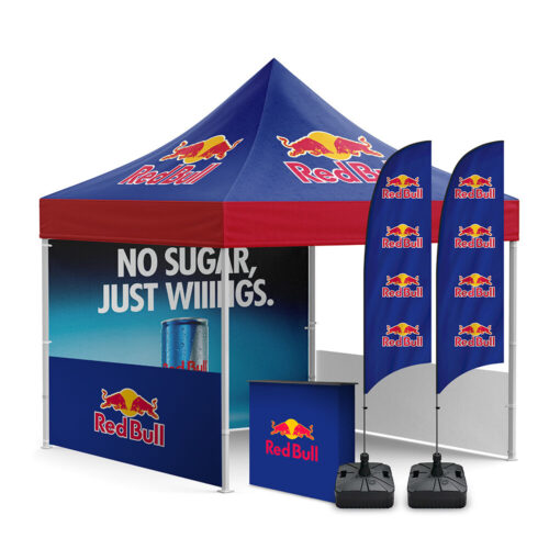 The Event Pro Gazebo Kit - Double-Sided Printed Walls - 2m x 2m