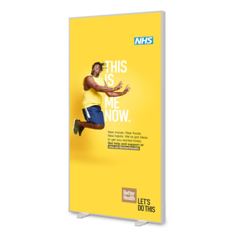 Glopix LED Light Box - 2250mm x 1000mm x 120mm Deep - Graphics Only