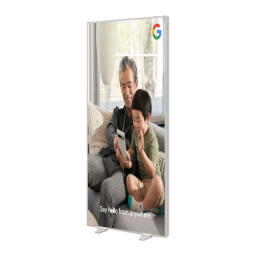 Glopix LED Light Box - 2500mm x 850mm x 120mm Deep - Graphics Only