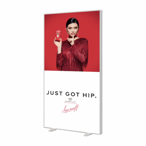 Glopix LED Light Box - 2000mm x 1000mm x 120mm Deep - Graphics Only