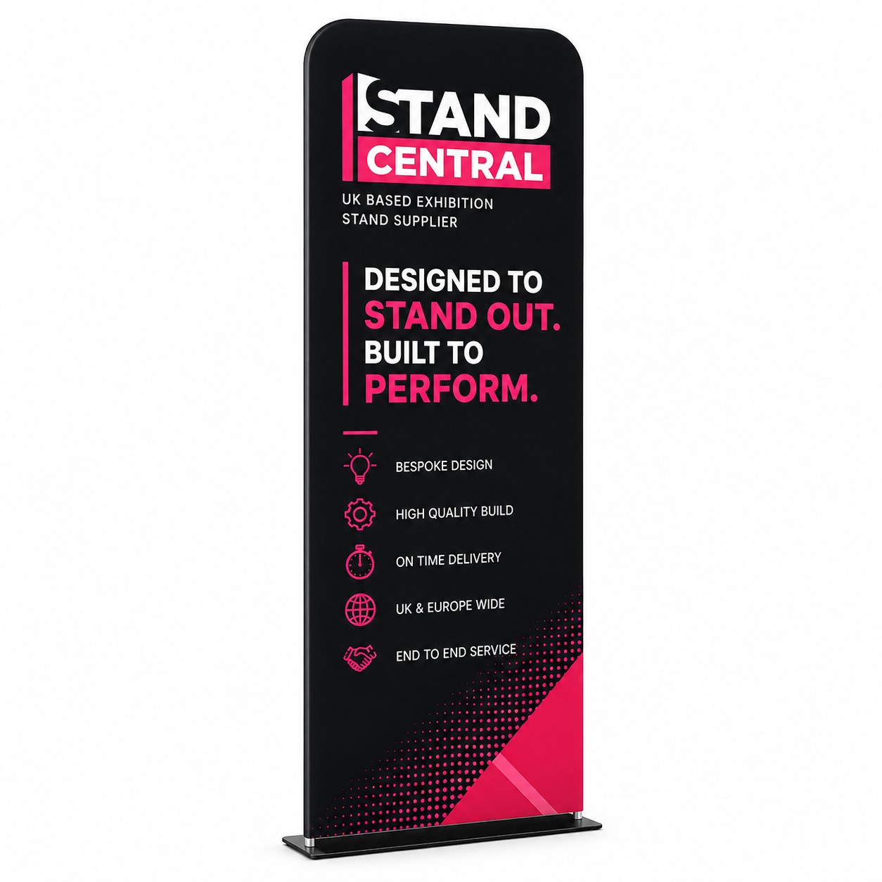 stand central exhibition stand kit 1 – starter 3x3