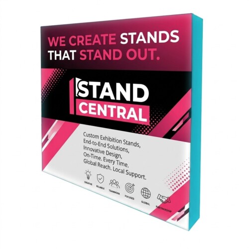 stand central exhibition stand kit 4 – spotlight xl 10x20 led