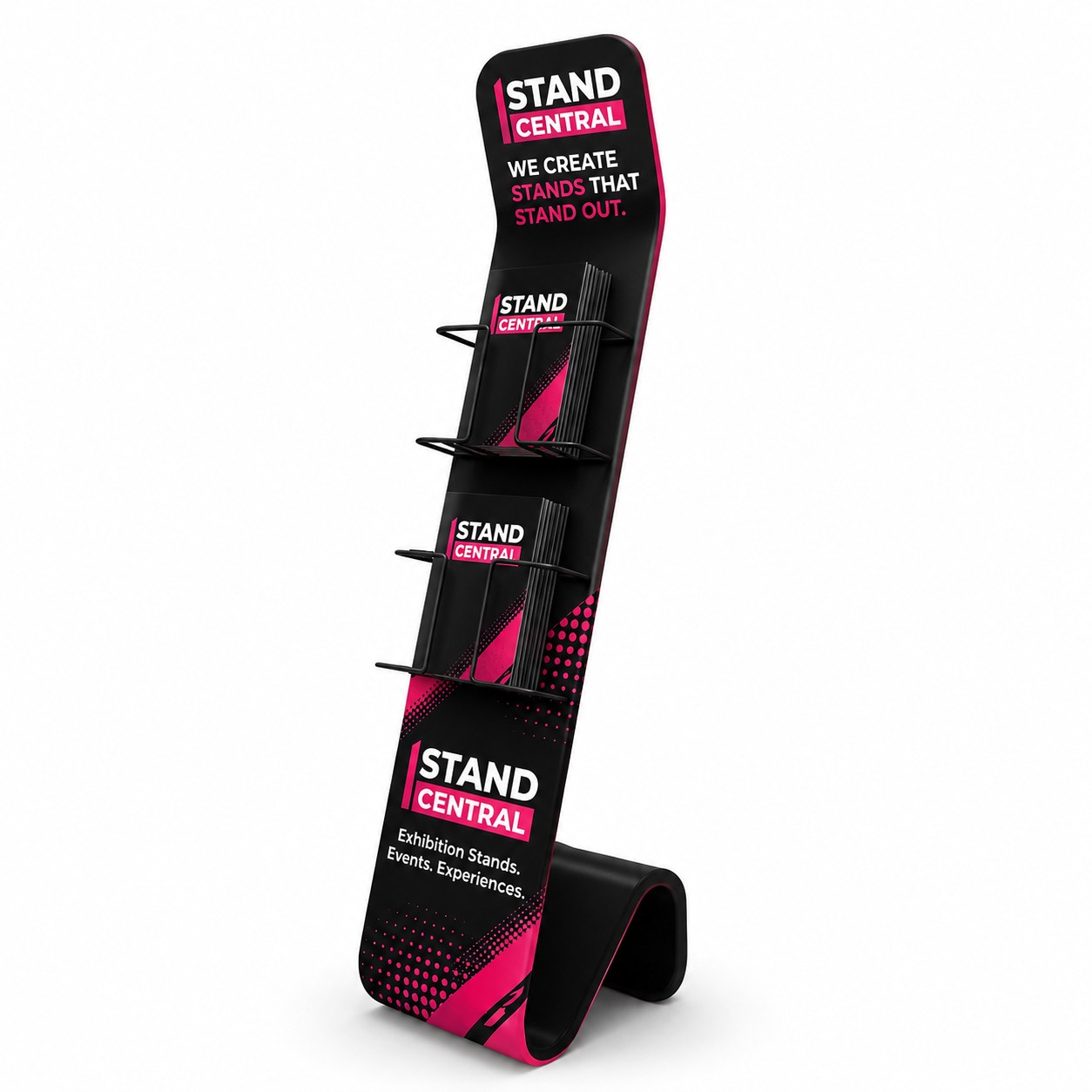 stand central exhibition stand kit 3 – spotlight 3x3 led