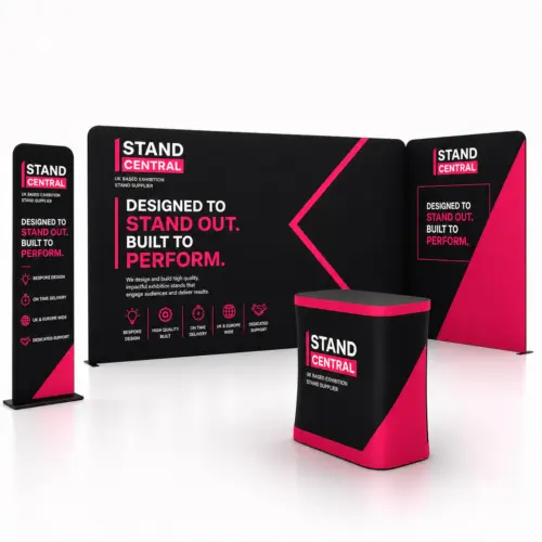 complete exhibition stand starter xl kit – 3×6