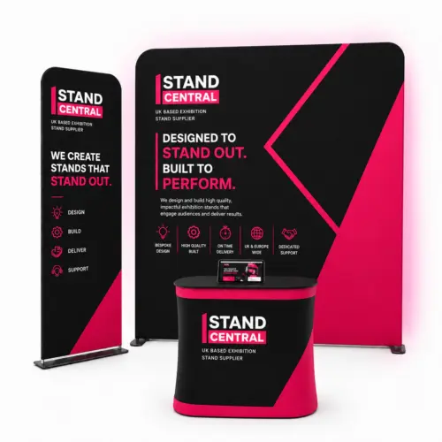 complete exhibition stand starter kit – 3×3