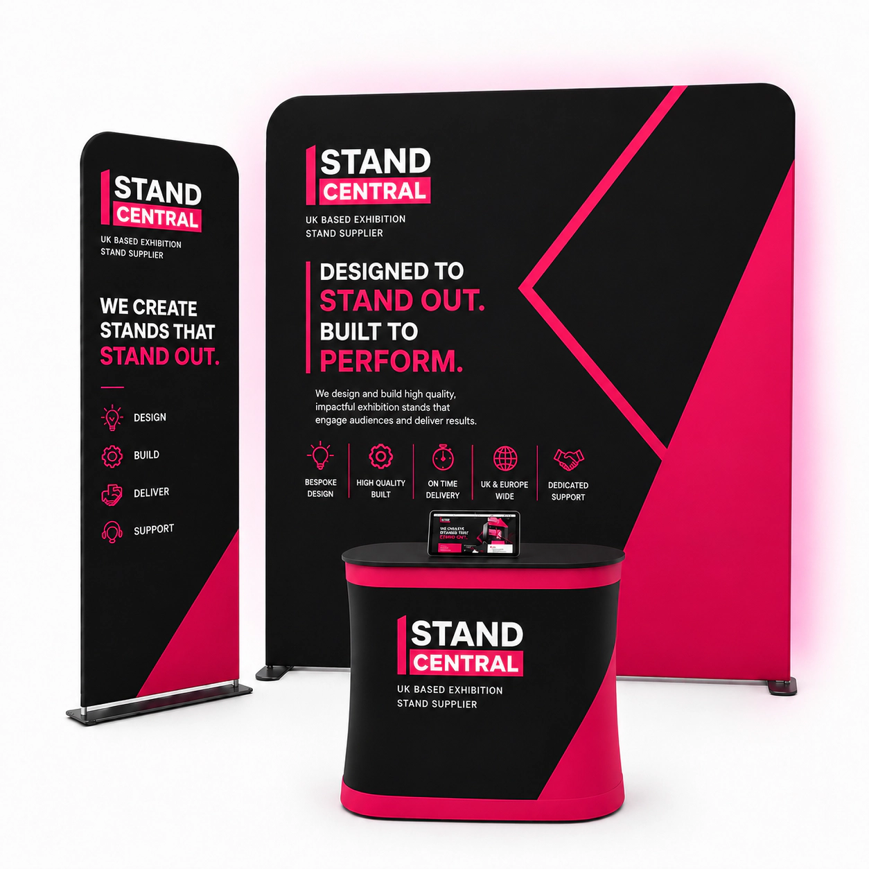 complete exhibition stand starter kit – 3×3