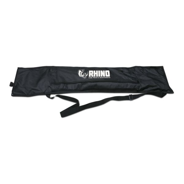 2.4m fibreglass bold flag and pole kit, double sided