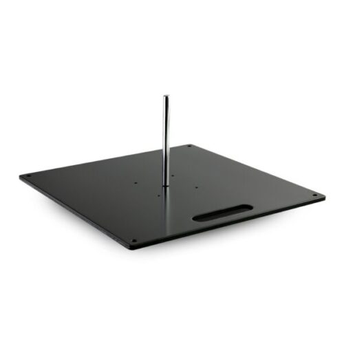 metal steel plate base 10kgs 400mm x 400mm
