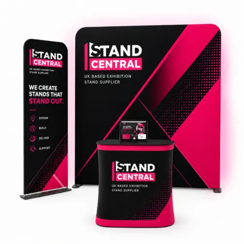 stand central exhibition stand – starter kit – 3x3