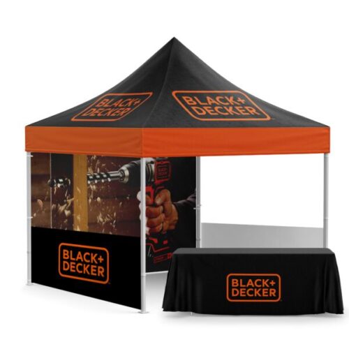 vision 2m x 2m gazebo kit double sided print walls