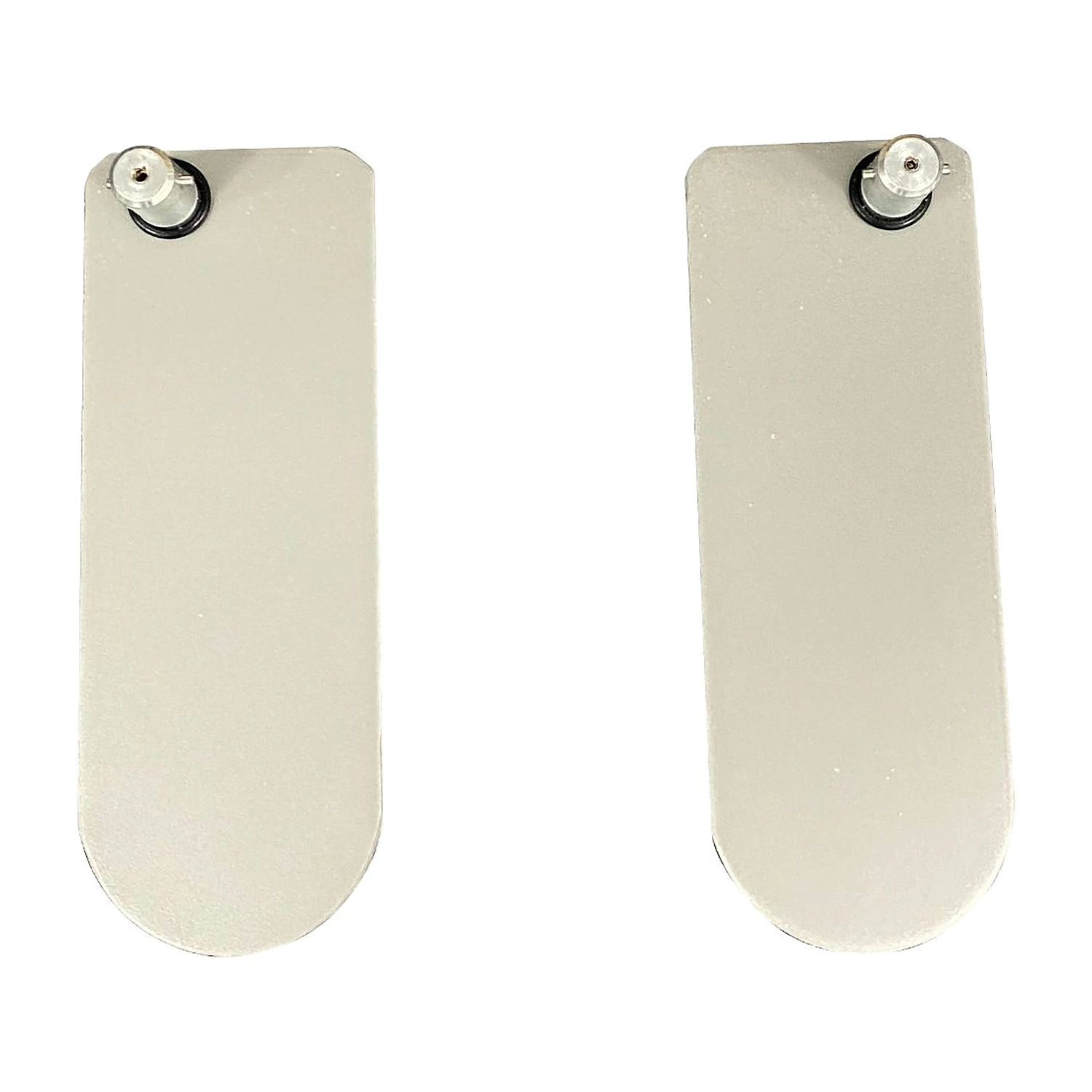 Pair of half feet used to stand the modular fabric frames