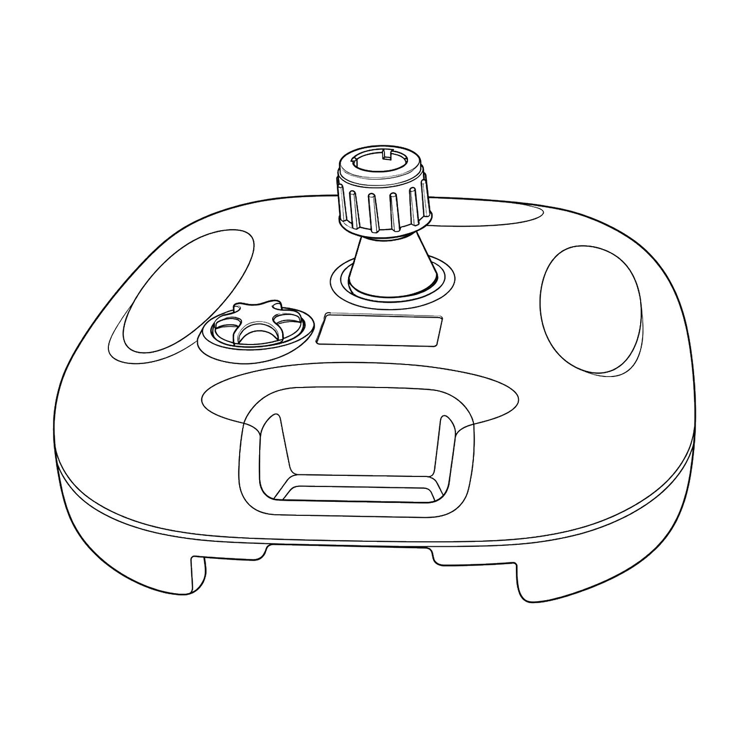 23 litre water base line drawing