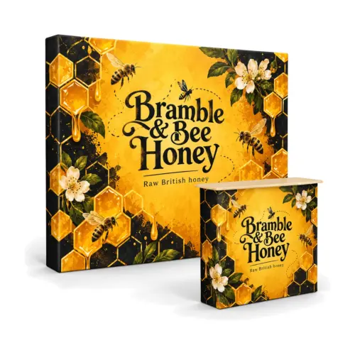 3x3 Hop-up Fabric Pop Up Stand and Counter Kit with example artwork
