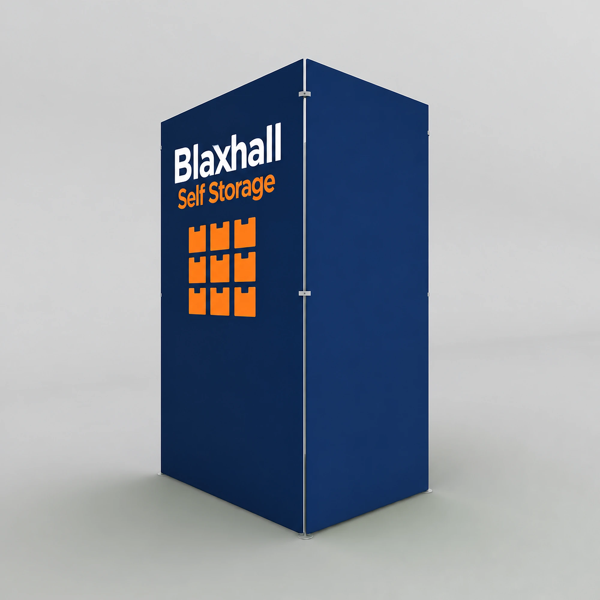 7ft WaveLine® Media STOR - LI, shown with example artwork