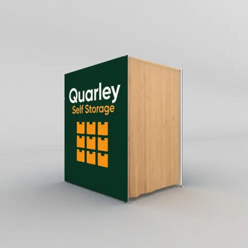 7ft WaveLine® Media STOR - NE, shown with example artwork