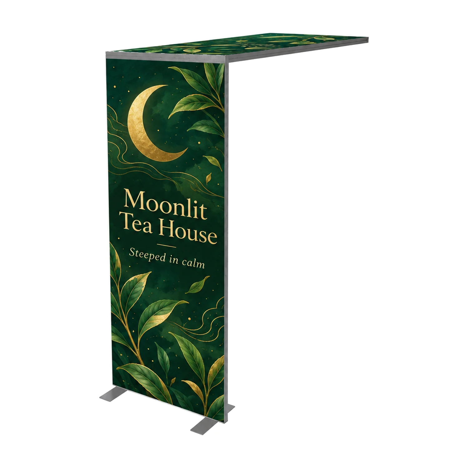 950mm x 2.55m Vector Archway Module with example artwork