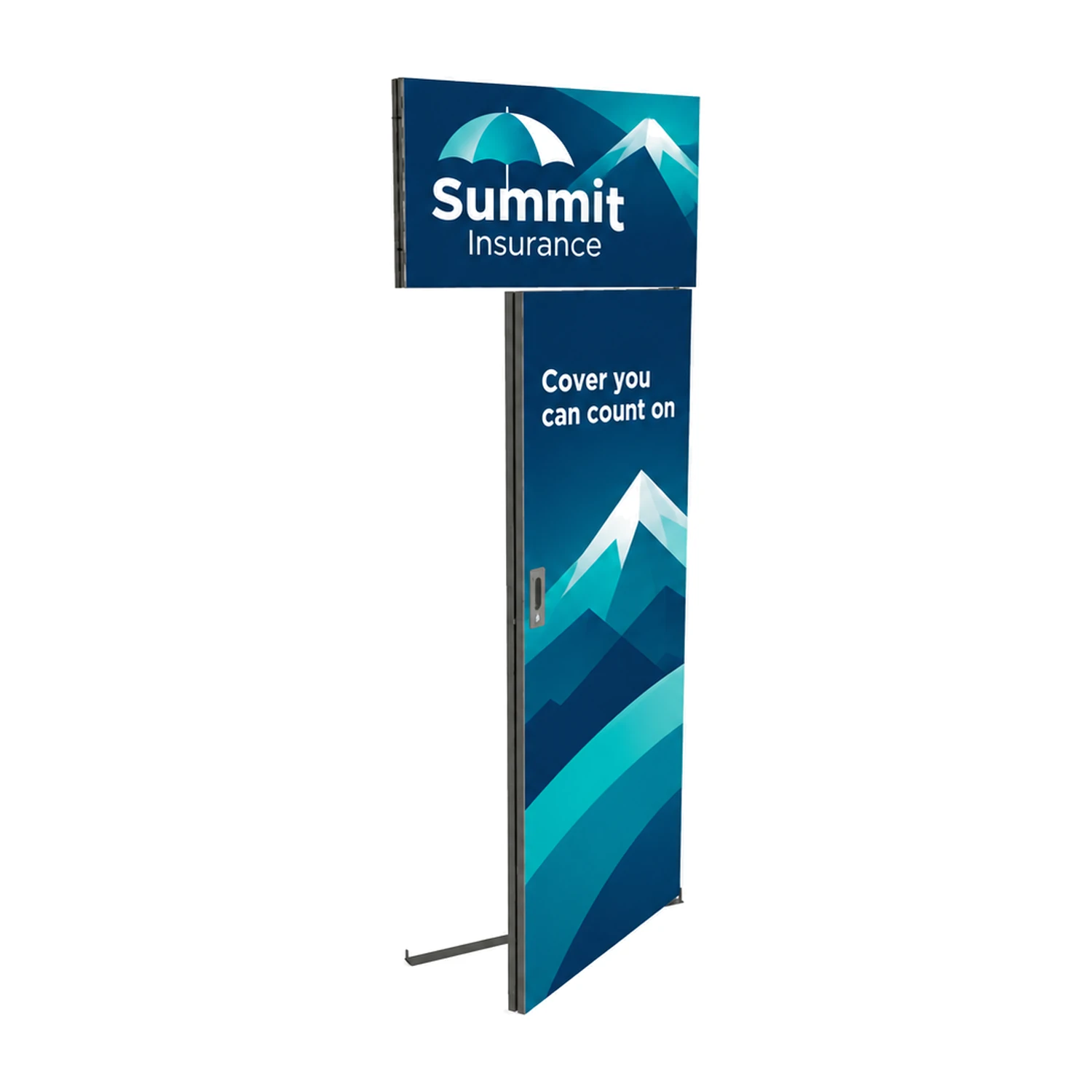 950mm x 2.5m Vector Storeroom Door Module with example artwork