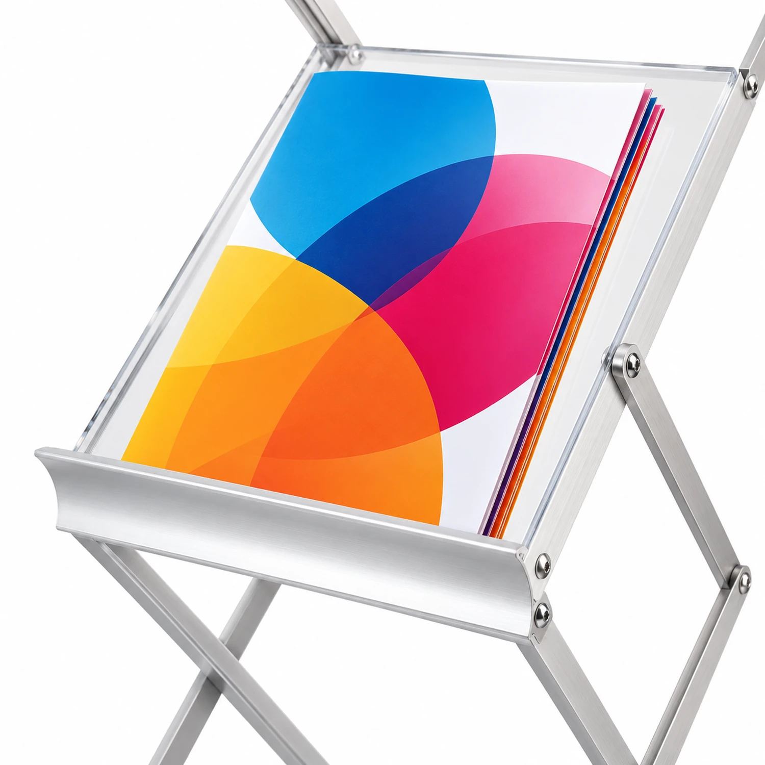 A4 Literature Stand detail