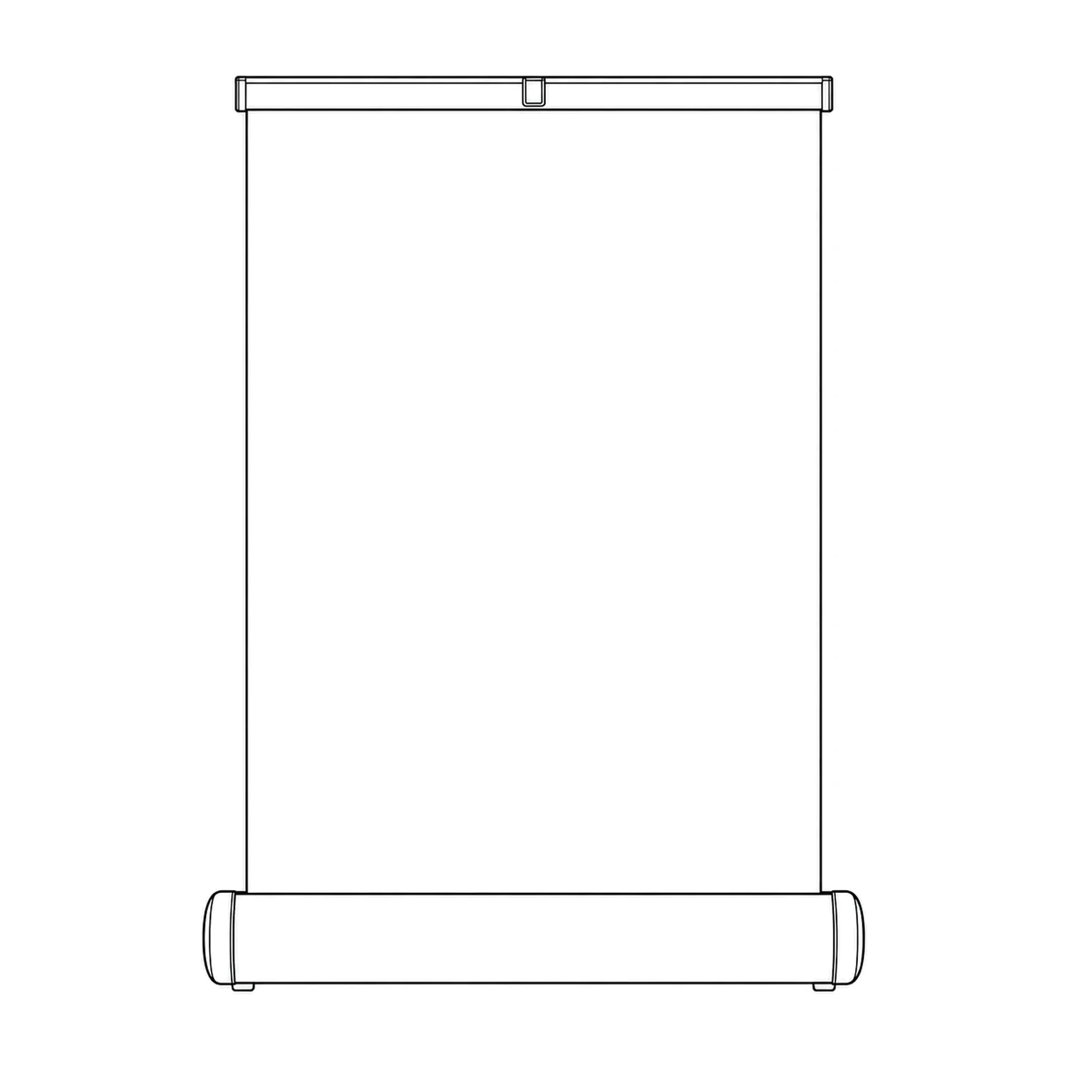 Breeze Desktop Roller Banner A3 line drawing