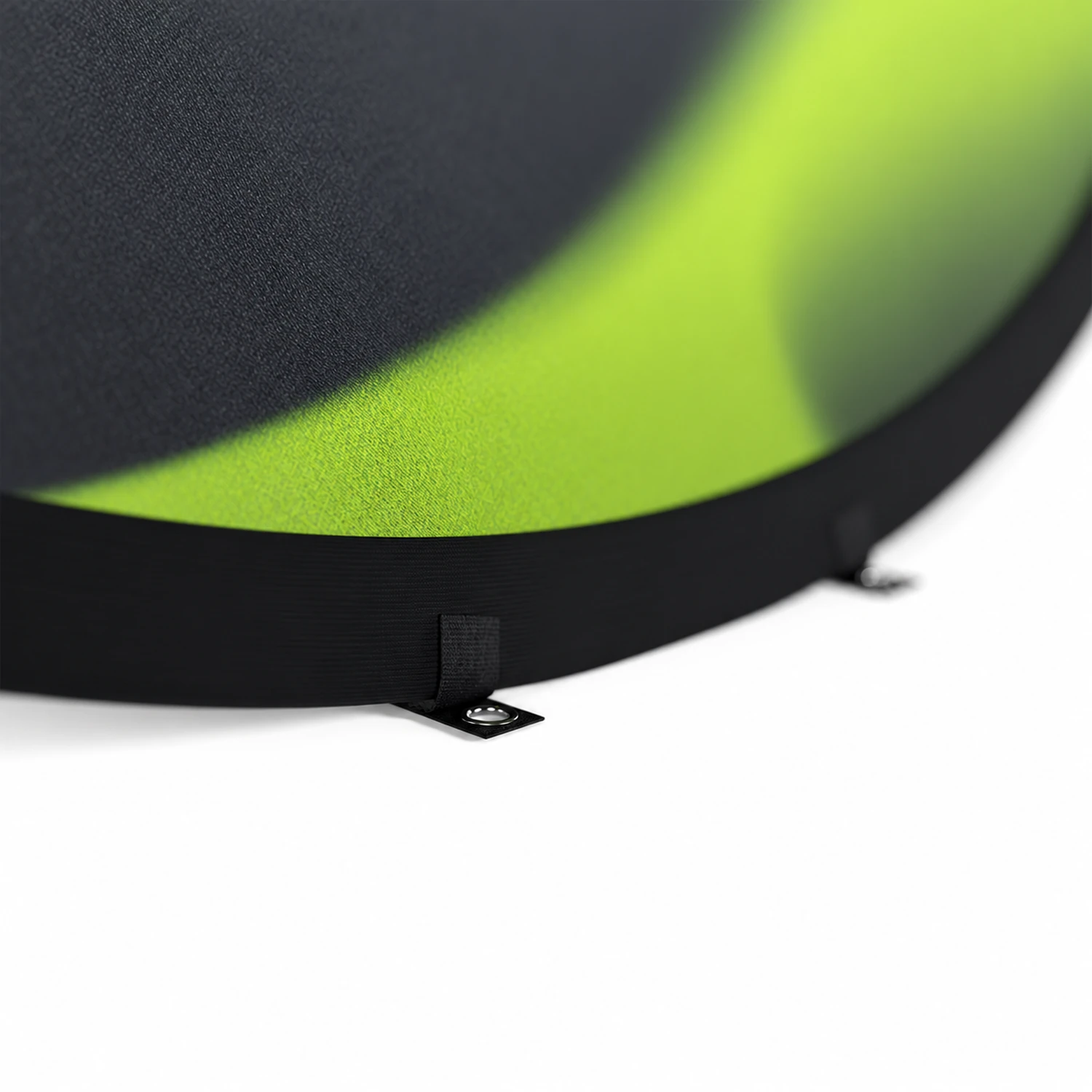 Circular Pop Out Banner 1.2m Diameter, Flag Fabric detail