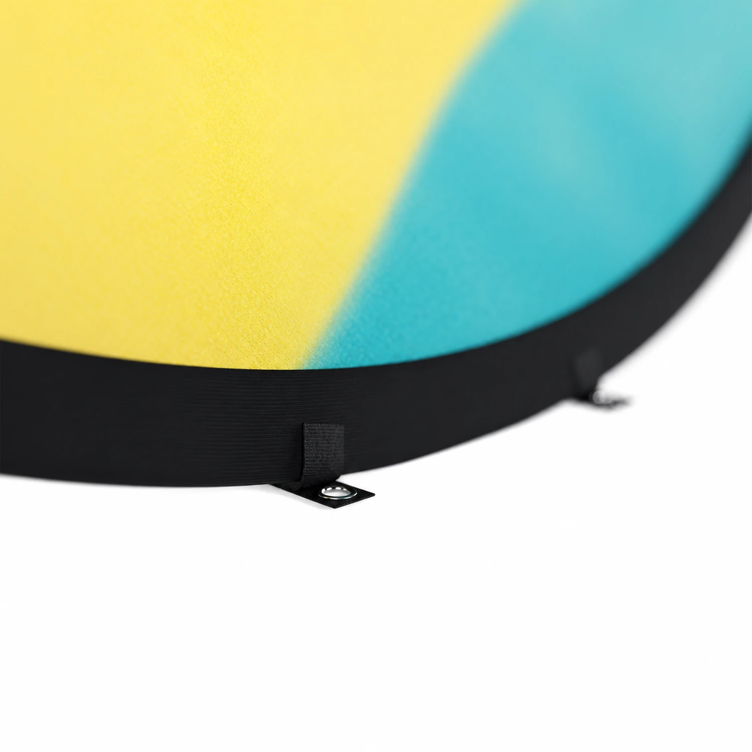 Circular Pop Out Banner 720mm Diameter, Flag Fabric detail