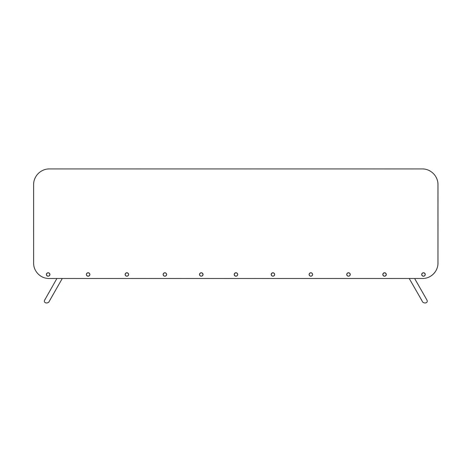 Crowd Barrier Premium Fabric Mesh Jacket line drawing