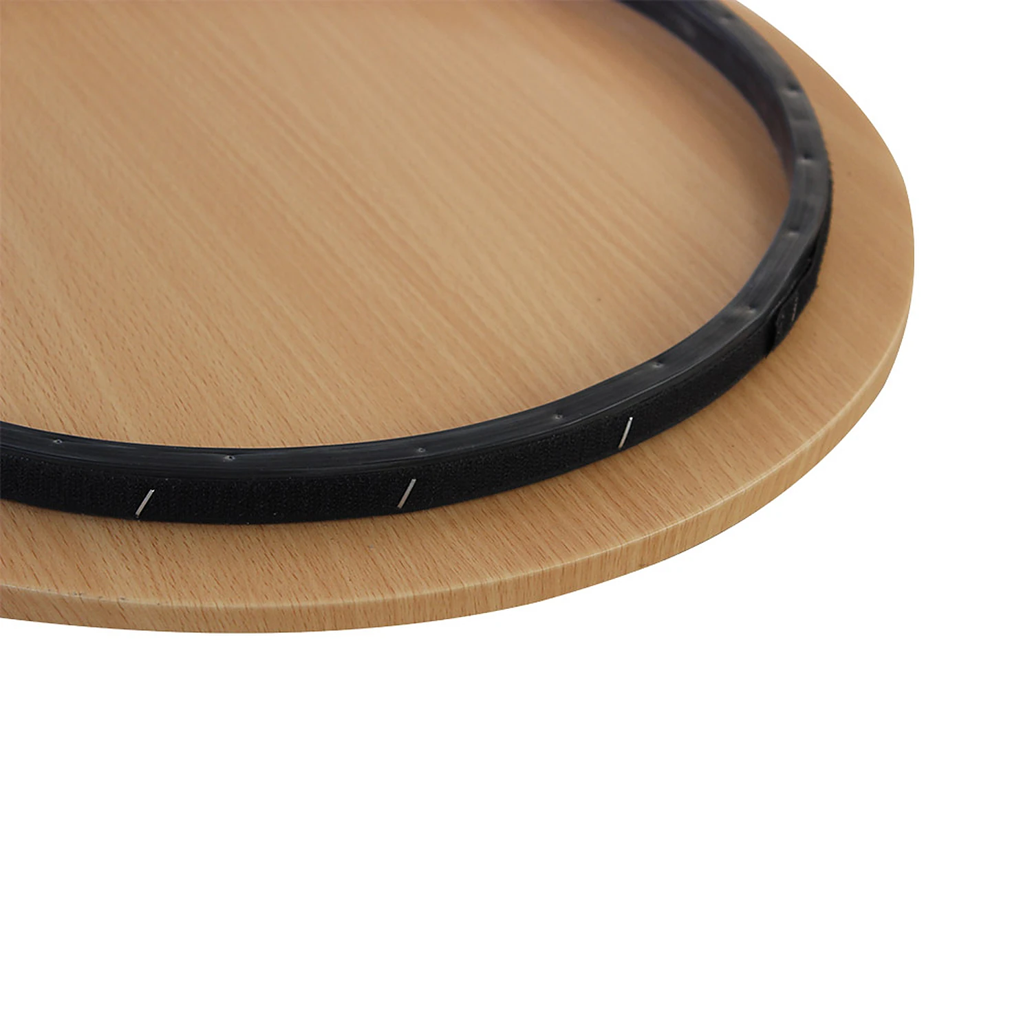 Beech counter top edge with its locking track