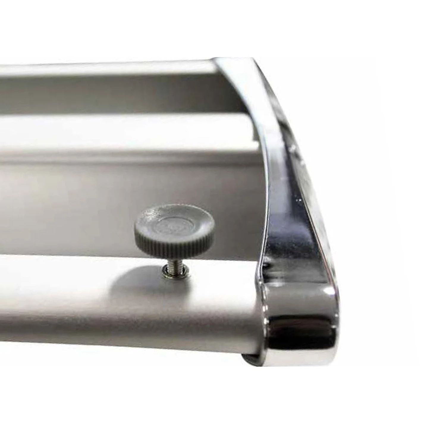 Adjustable foot under the roller banner base