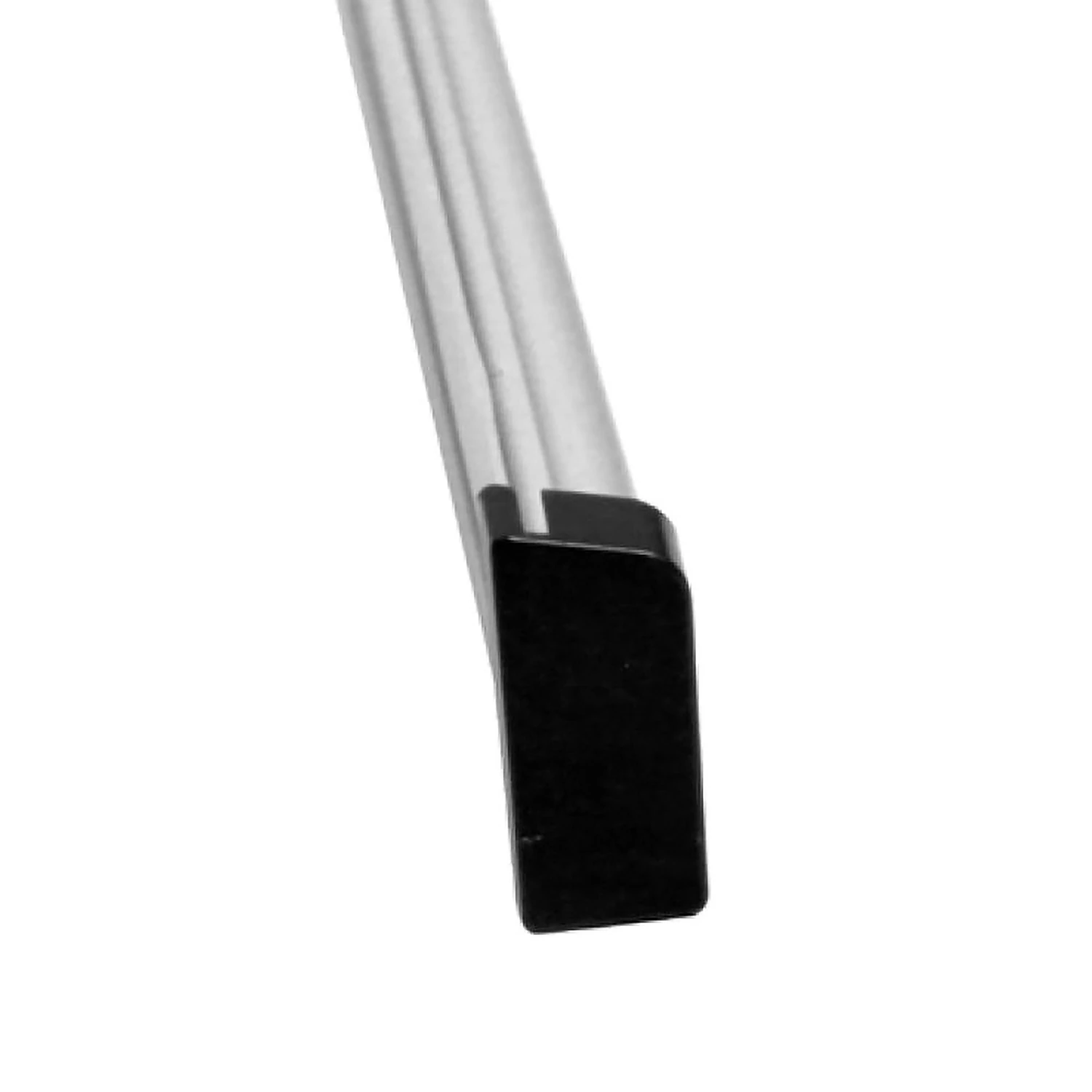 Roller banner top rail end cap