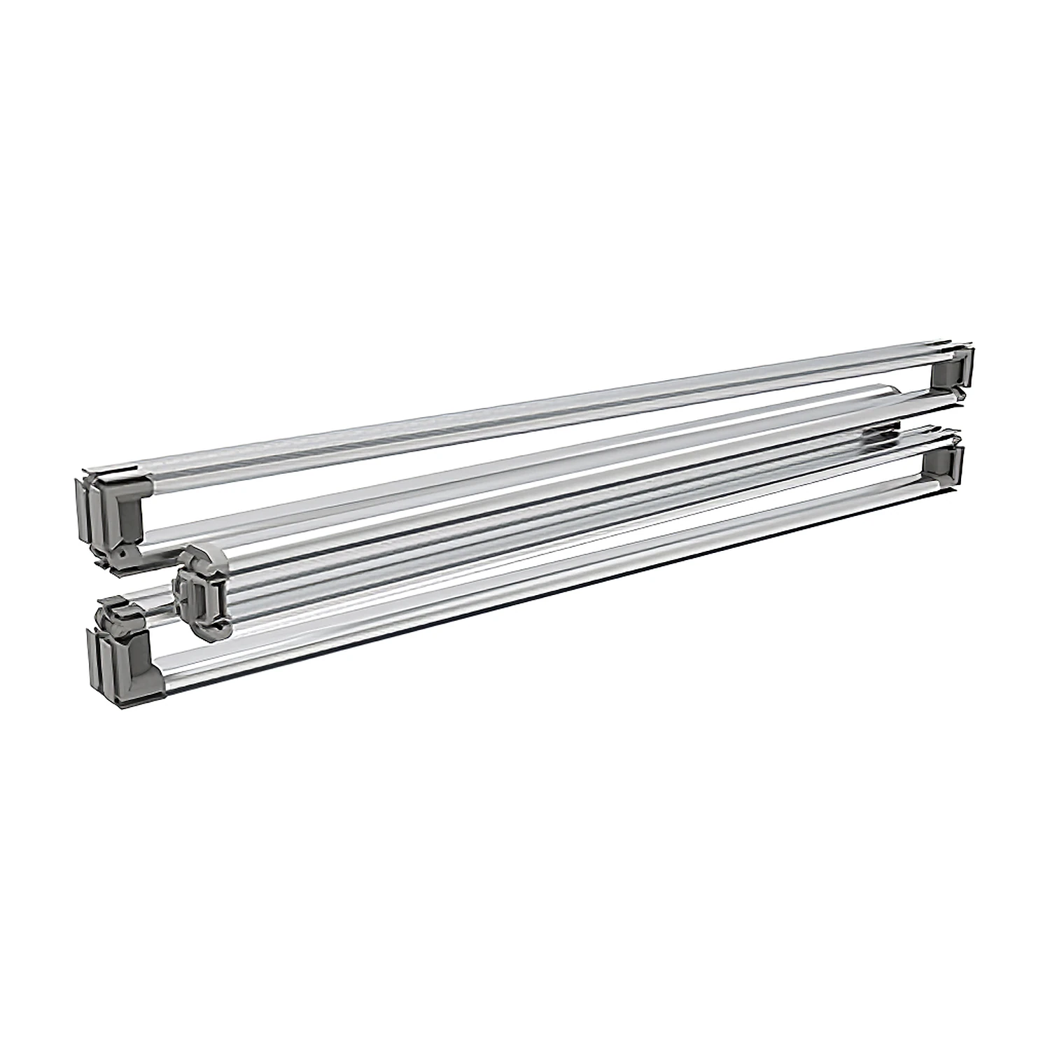 Frame folded flat with hinge corners