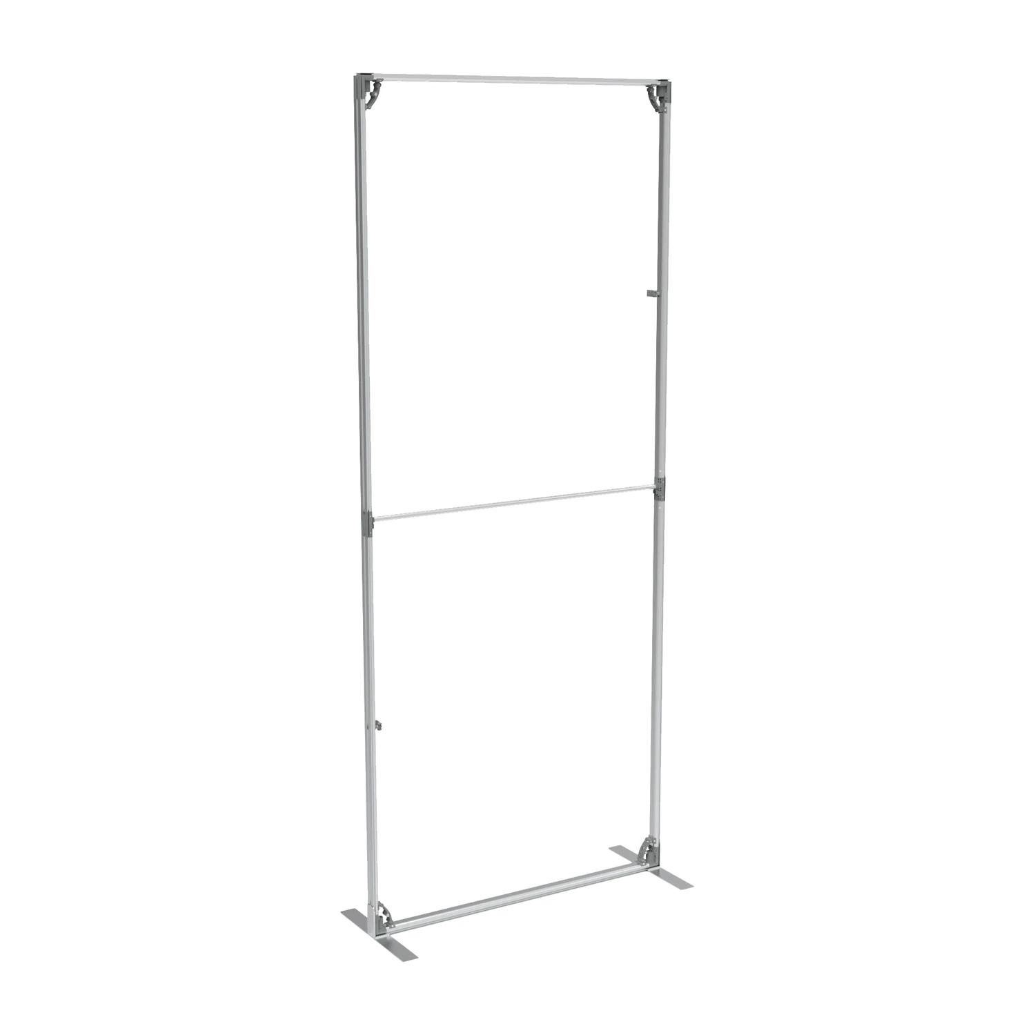 950 x 2400mm frame with crossbar and feet, no graphic