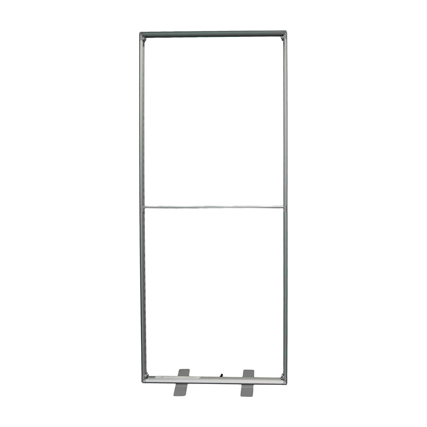 LED lightbox frame with crossbar and feet, no graphic