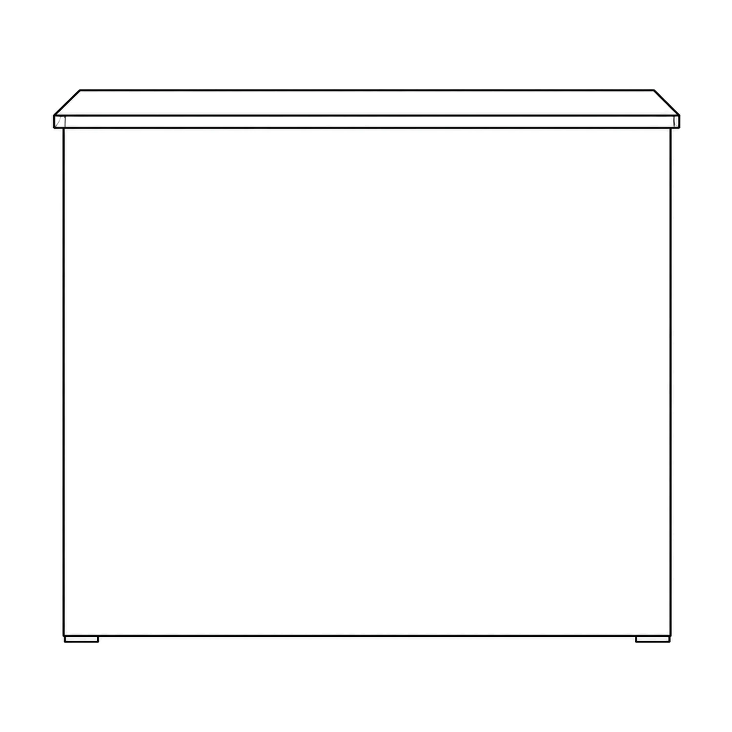 Fastframe SEG Fabric Counter line drawing