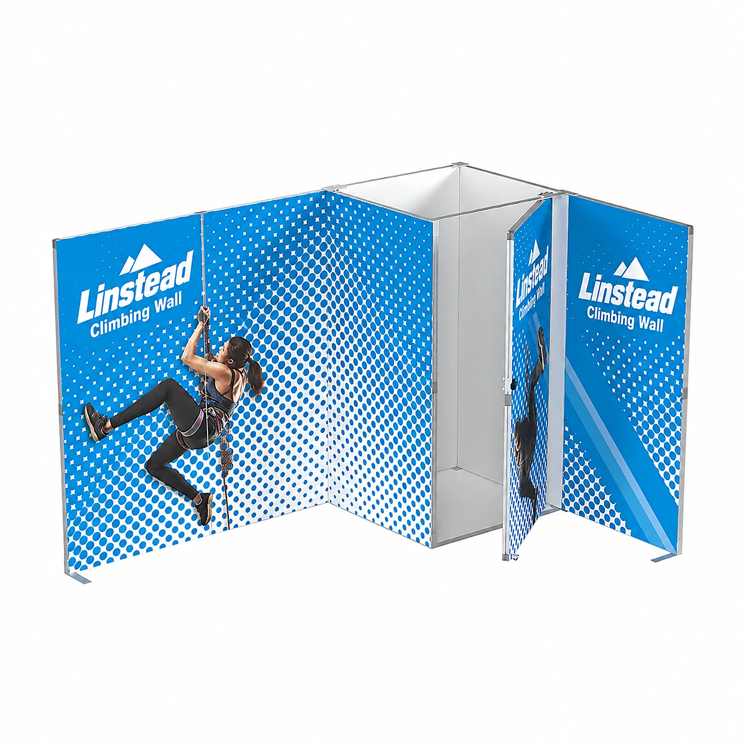 Fastframe Storeroom Door Kit, 1m, shown with example artwork