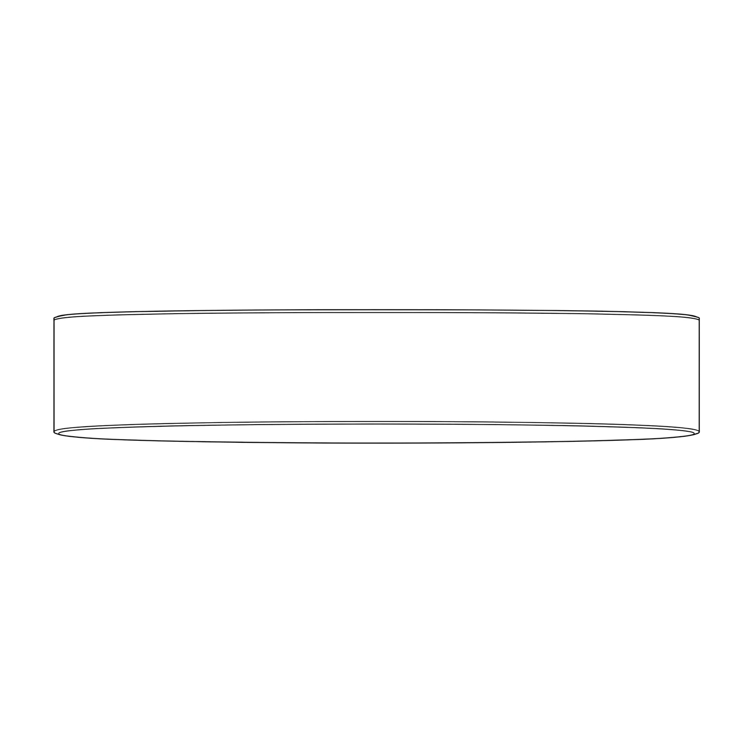 Formulate Circular Hanging Banner line drawing