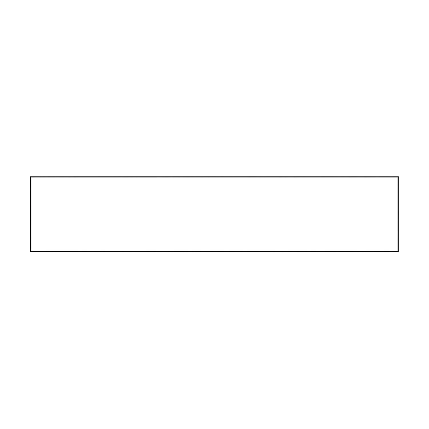 Formulate Flat Hanging Fabric Panel line drawing