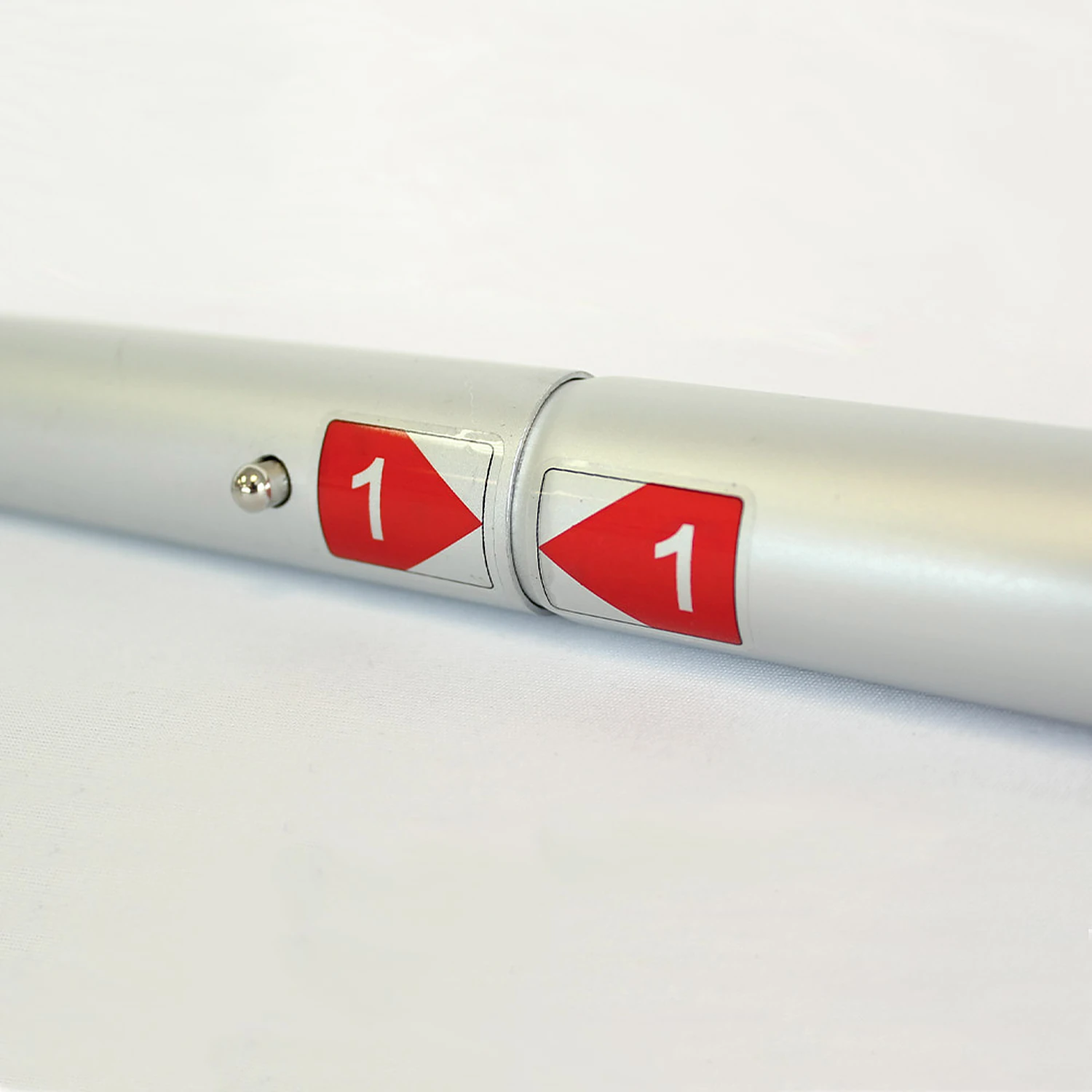 Numbered frame tubes with push-button joints for easy assembly