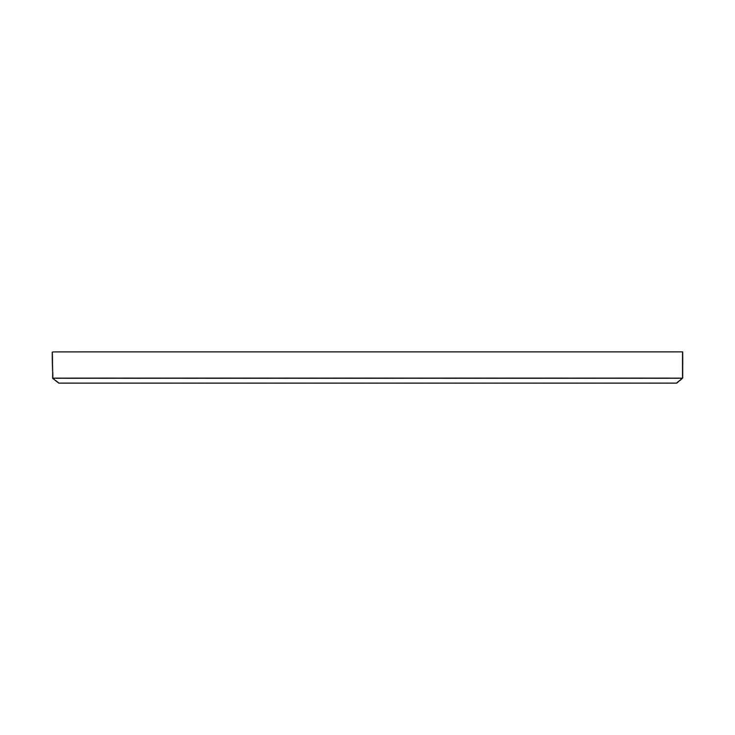 Front straight kicker line drawing