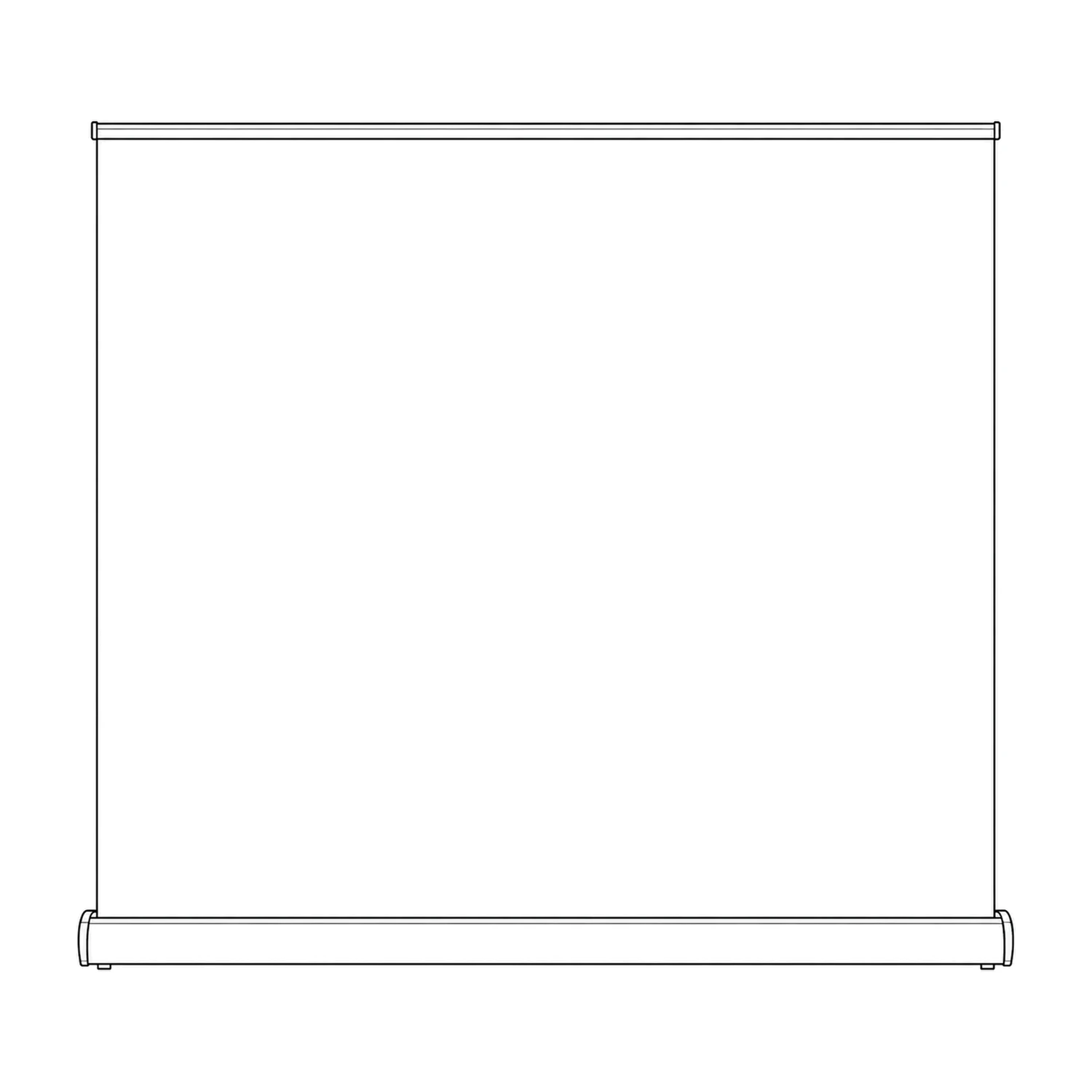 Frontier Roller Banner line drawing