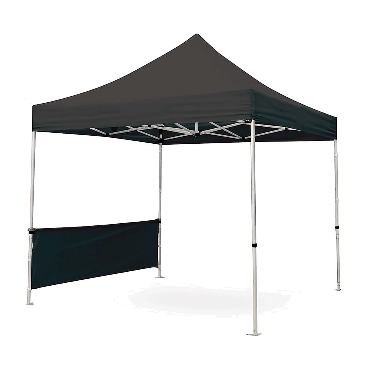 Half wall fitted to a 3m x 3m gazebo, shown unprinted