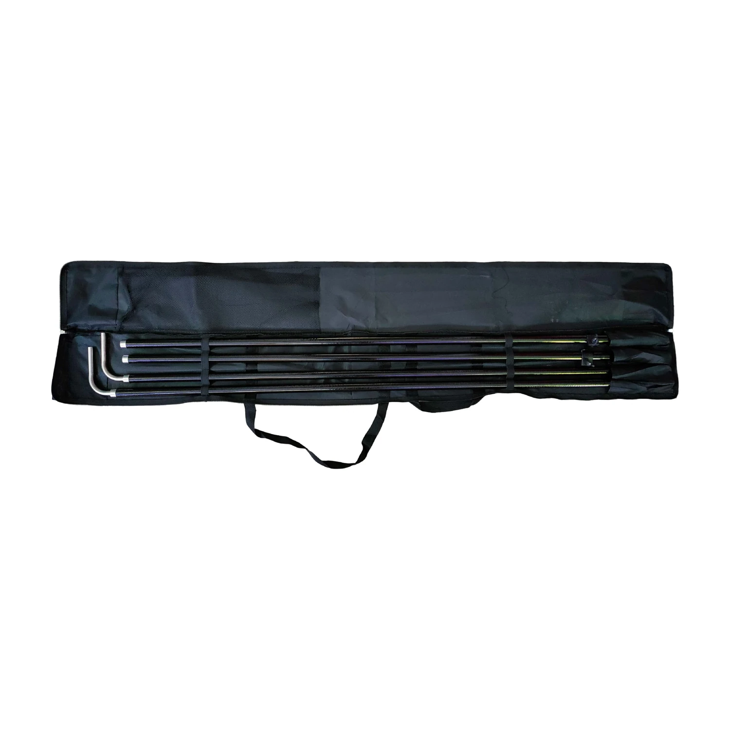 Carry bag opened with the sky banner poles