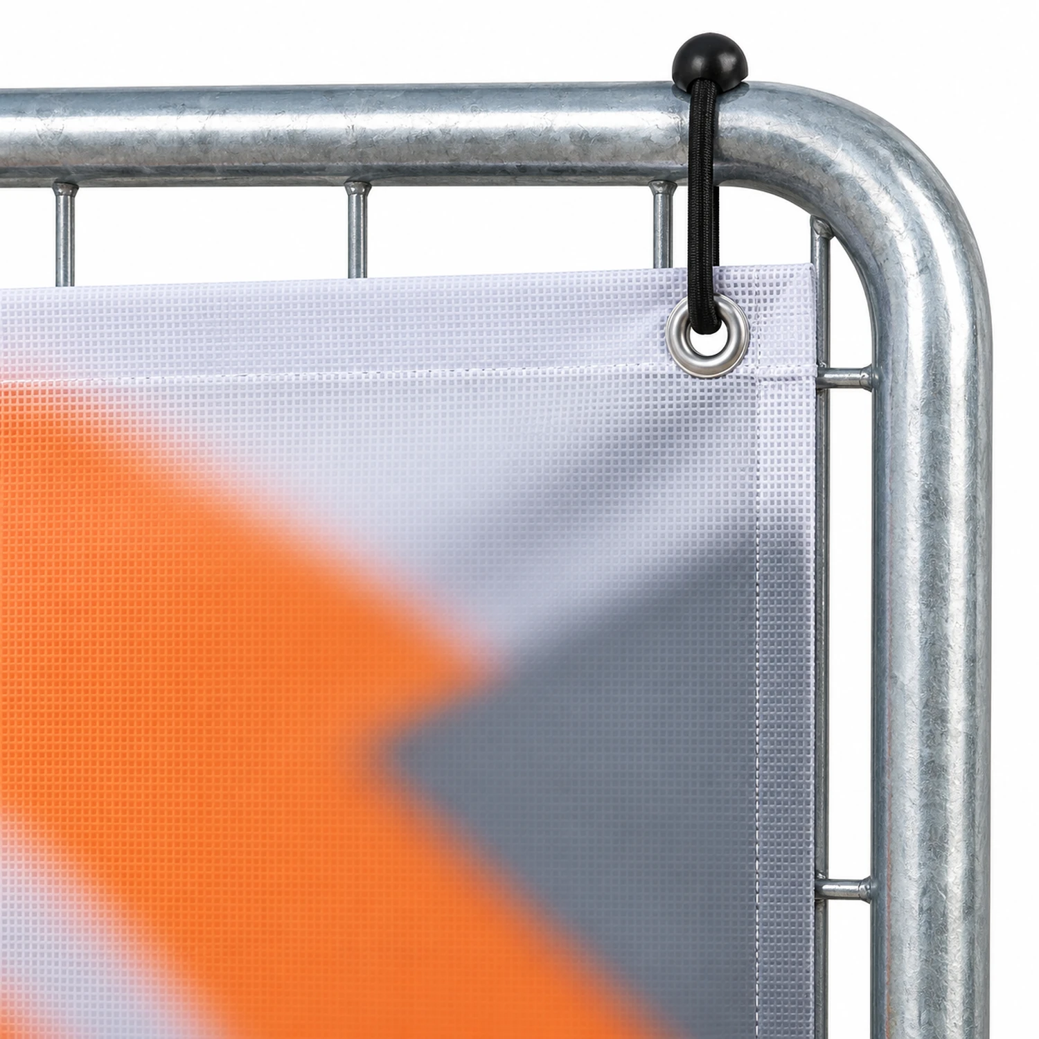 Heras Fence Vehicle Gate Banner Pair 4.2m detail