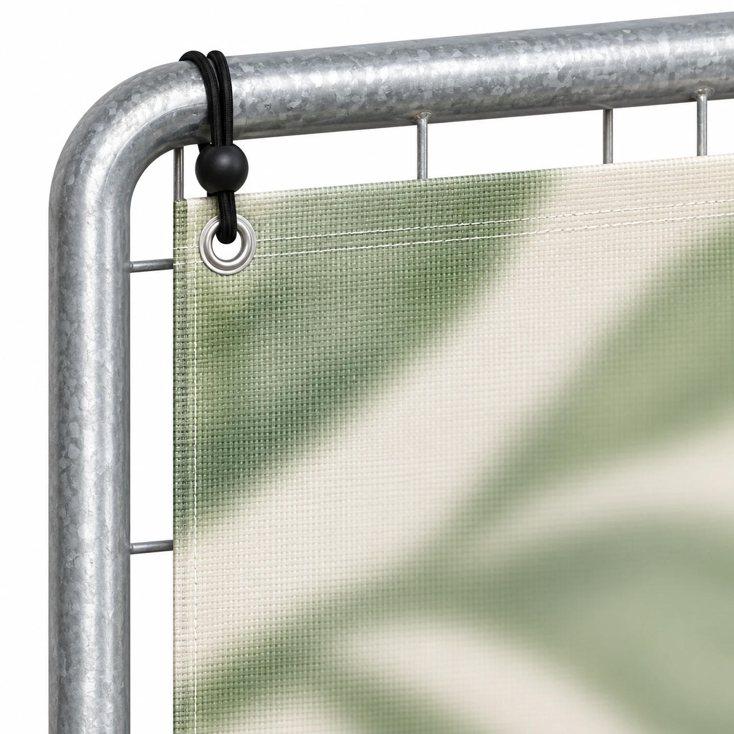 Heras Fence Vehicle Gate Banner Pair 7m detail