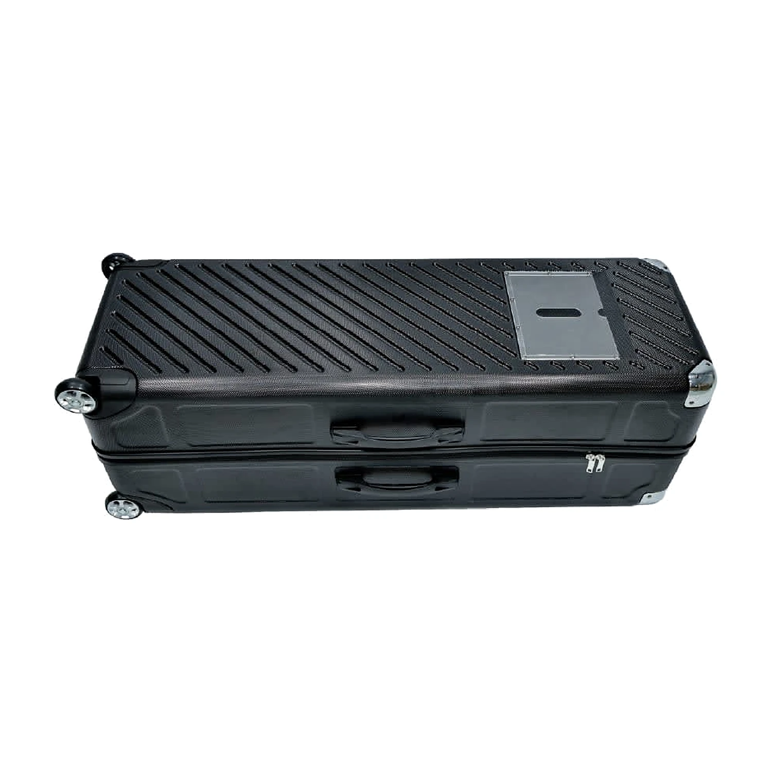 Wheeled hard transport case for the illuminated frame