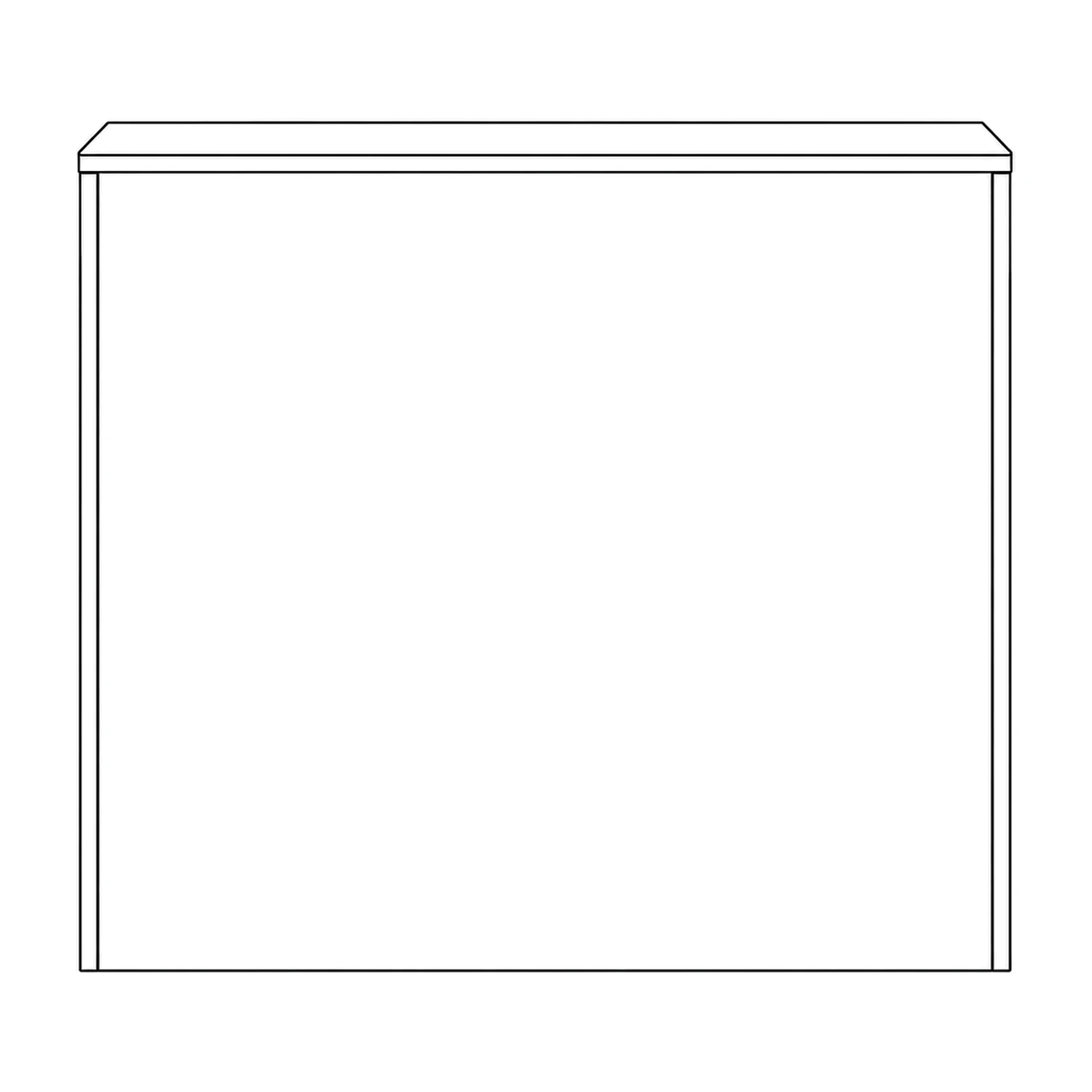 IllumiLOCK Illuminated LED Counter line drawing