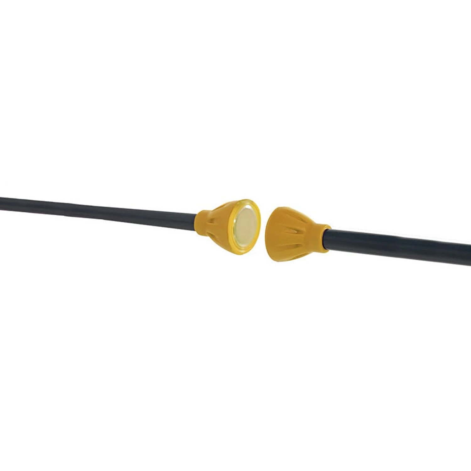 Magnetic bar connector ends